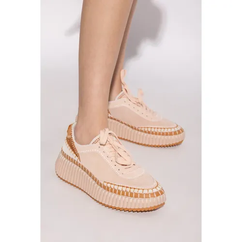 Chloé - Shoes > Sneakers - Pink - Chloé - Modalova