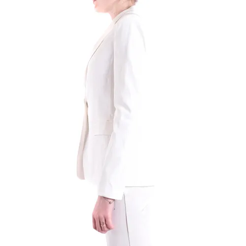 Pinko - Jackets > Blazers - White - Pinko - Modalova