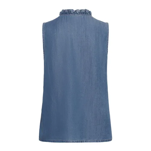 Tops > Sleeveless Tops - - Cream - Modalova
