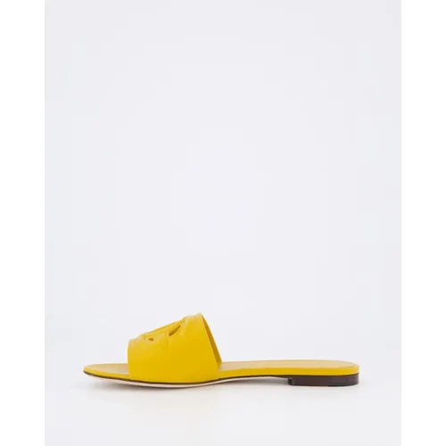 Shoes > Flip Flops & Sliders > Sliders - - Dolce & Gabbana - Modalova