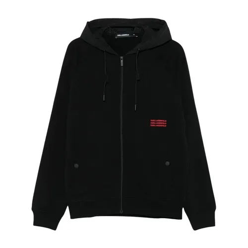 Sweatshirts & Hoodies > Zip-throughs - - Karl Lagerfeld - Modalova