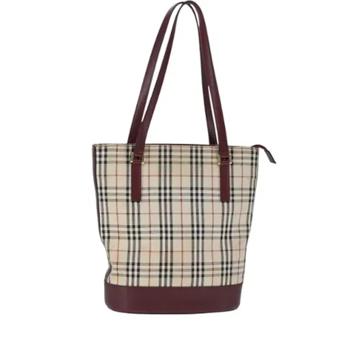 Pre-owned > Pre-owned Bags > Pre-owned Tote Bags - - Burberry Vintage - Modalova