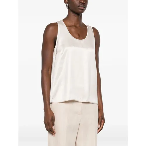 Tops > Sleeveless Tops - - Peserico - Modalova