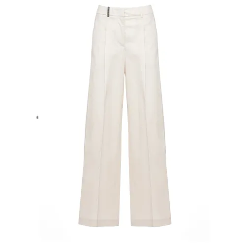Trousers > Wide Trousers - - Peserico - Modalova