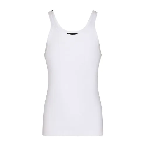 Tops > Sleeveless Tops - - Dolce & Gabbana - Modalova