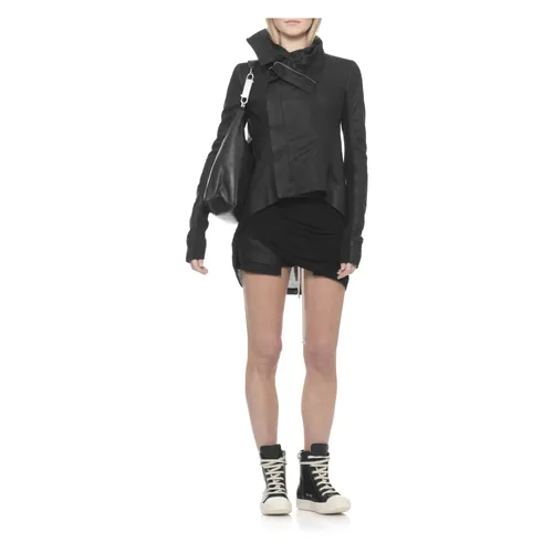 Jackets > Leather Jackets - - Rick Owens - Modalova