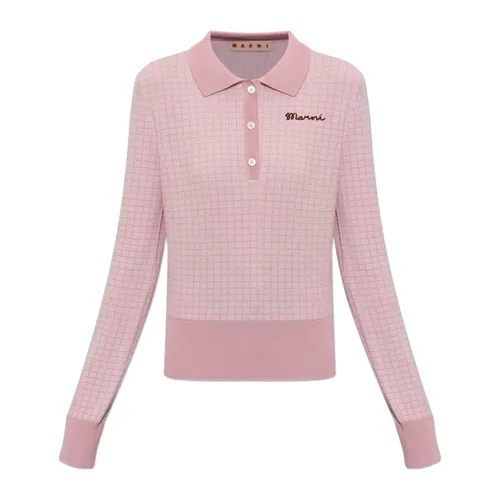 Knitwear > V-neck Knitwear - - Marni - Modalova