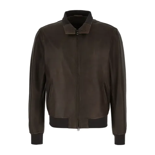 Jackets > Leather Jackets - - Stewart - Modalova