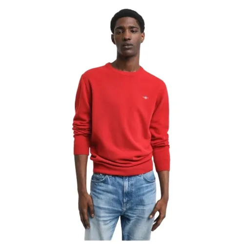 Knitwear > Round-neck Knitwear - - Gant - Modalova