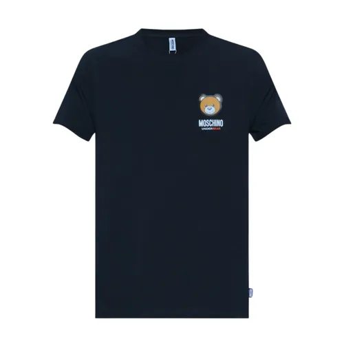 Moschino - Tops > T-Shirts - Blue - Moschino - Modalova
