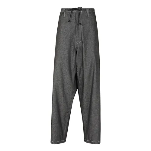 Trousers > Straight Trousers - - Yohji Yamamoto - Modalova