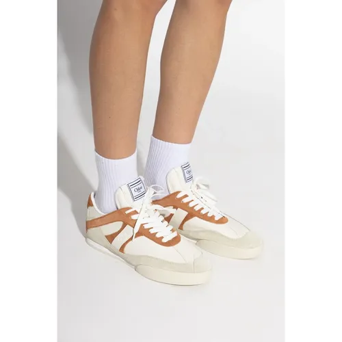 Chloé - Shoes > Sneakers - Beige - Chloé - Modalova