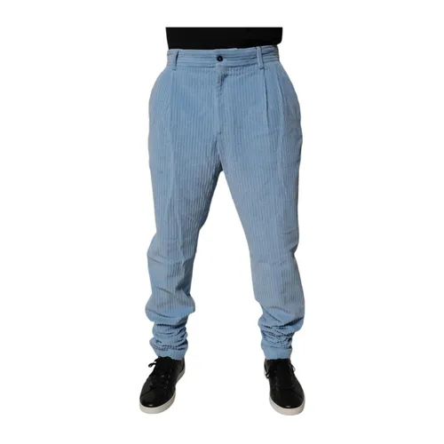 Trousers > Slim-fit Trousers - - Dolce & Gabbana - Modalova