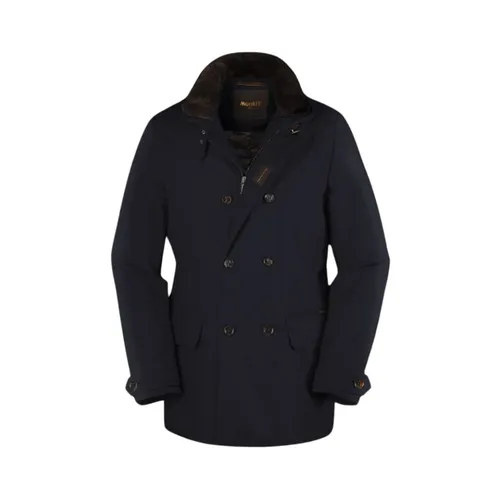 Coats > Double-Breasted Coats - - Moorer - Modalova