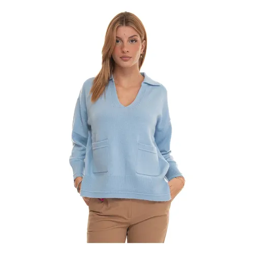 Knitwear > V-neck Knitwear - - Suncoo - Modalova