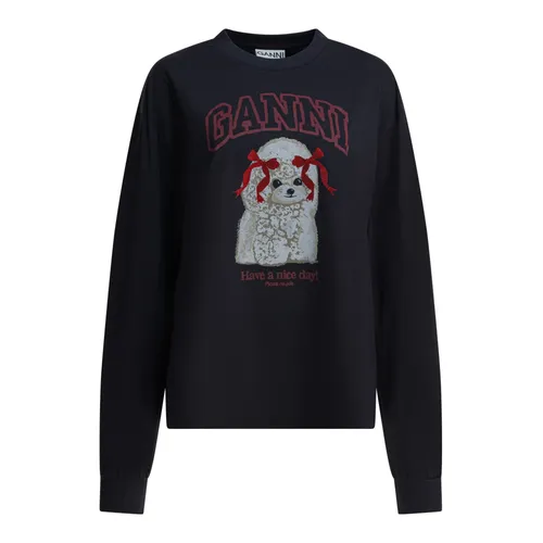 Tops > Long Sleeve Tops - - Ganni - Modalova