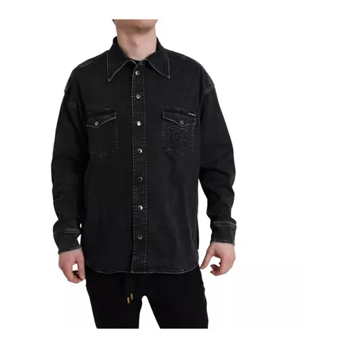 Shirts > Denim Shirts - - Dolce & Gabbana - Modalova