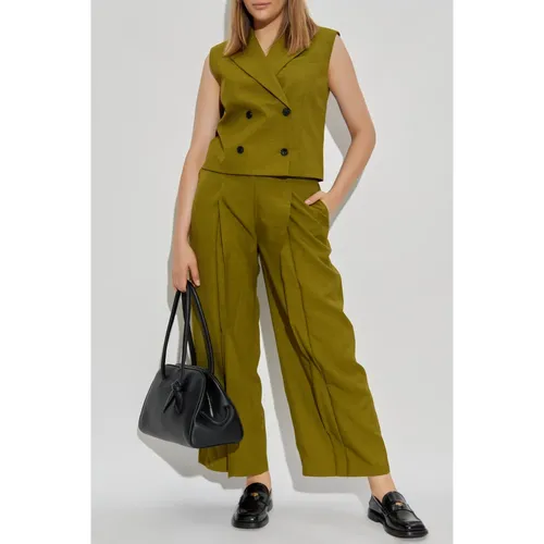 Trousers > Cropped Trousers - - Theory - Modalova