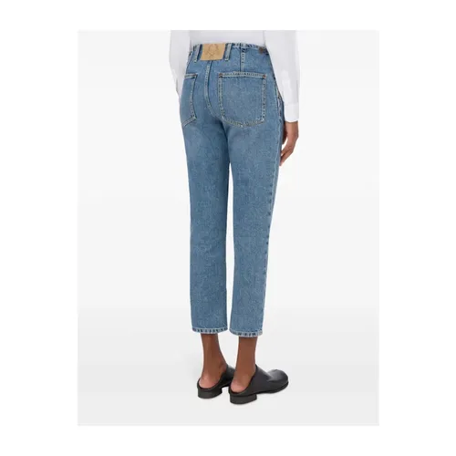 Jeans > Cropped Jeans - - Moschino - Modalova