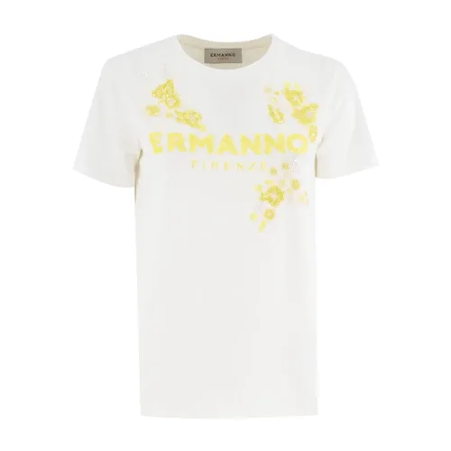 Tops > T-Shirts - - Ermanno Scervino - Modalova