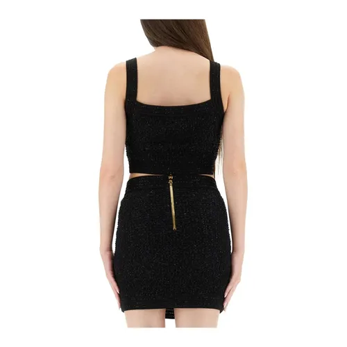 Tops > Sleeveless Tops - - Balmain - Modalova