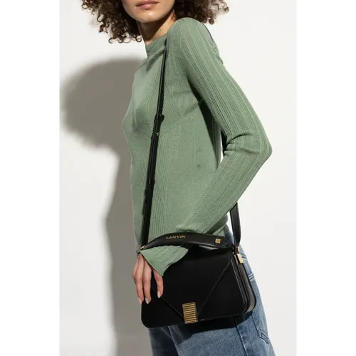 Lanvin - Bags > Handbags - Black - Lanvin - Modalova