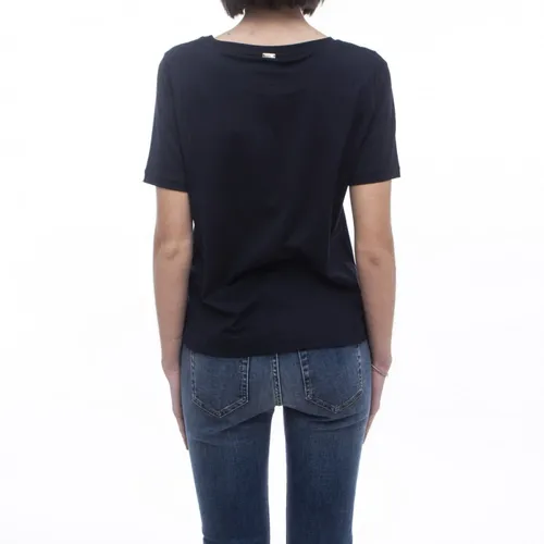 Herno - Tops > T-Shirts - Blue - Herno - Modalova