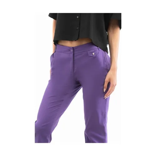 Trousers > Cropped Trousers - - Patrizia Pepe - Modalova