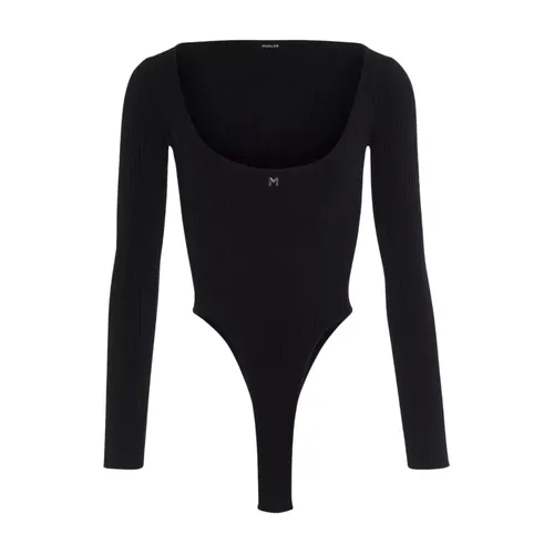 Mugler - Tops > Body - Black - Mugler - Modalova