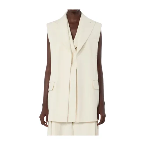 Jackets > Vests - - Sportmax - Modalova