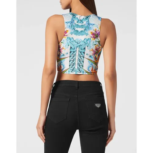 Tops > Sleeveless Tops - - Philipp Plein - Modalova