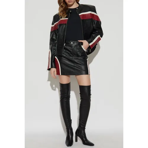 Jackets > Leather Jackets - - Gestuz - Modalova