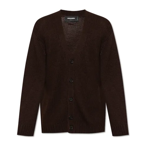 Knitwear > Cardigans - - Dsquared2 - Modalova