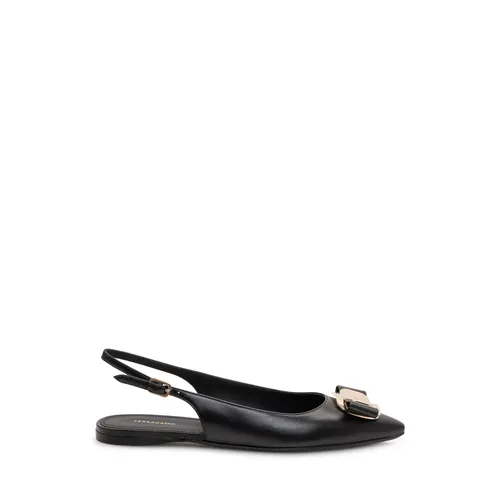 Shoes > Flats > Ballerinas - - Ferragamo - Modalova