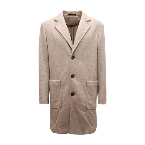Coats > Single-Breasted Coats - - Paolo Pecora - Modalova