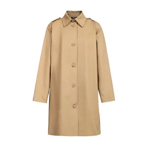 Coats > Single-Breasted Coats - - A.p.c. - Modalova