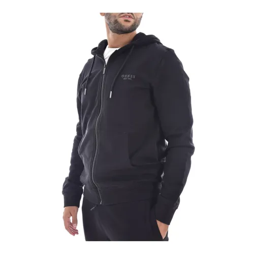 Sweatshirts & Hoodies > Zip-throughs - - Guess - Modalova