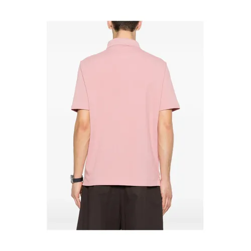 Isaia - Tops > Polo Shirts - Pink - Isaia - Modalova