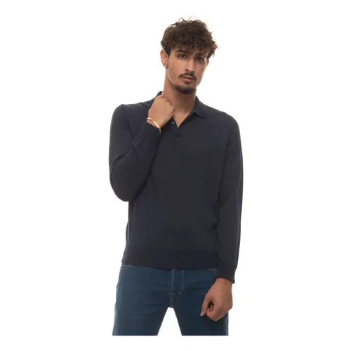 Tops > Polo Shirts - - Canali - Modalova