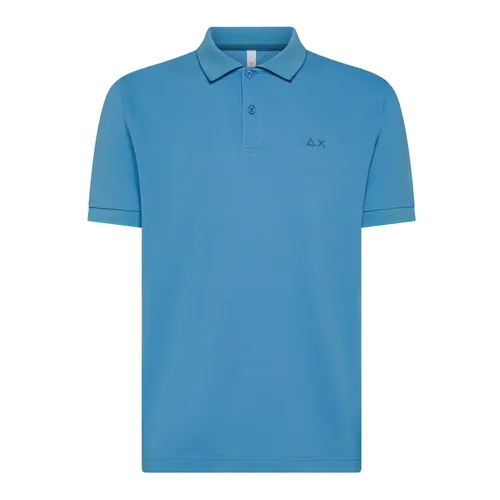 Sun68 - Tops > Polo Shirts - Blue - Sun68 - Modalova