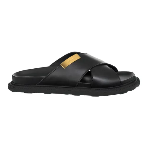 Shoes > Flip Flops & Sliders > Sliders - - Moschino - Modalova