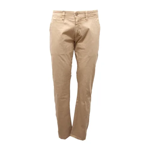 Sun68 - Trousers > Chinos - Beige - Sun68 - Modalova