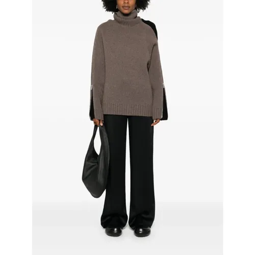 Trousers > Wide Trousers - - Herno - Modalova