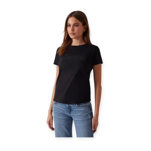 Guess - Tops > T-Shirts - Black - Guess - Modalova