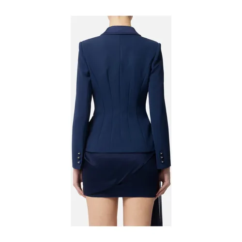 Jackets > Blazers - - Elisabetta Franchi - Modalova