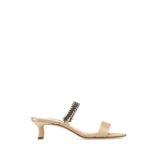 Shoes > Heels > Heeled Mules - - Manolo Blahnik - Modalova