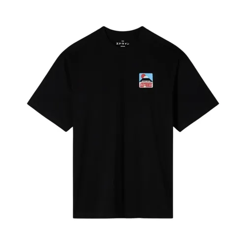 Edwin - Tops > T-Shirts - Black - Edwin - Modalova