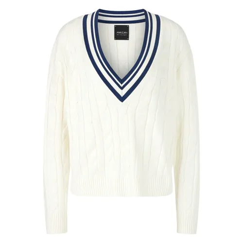 Knitwear > V-neck Knitwear - - Marc Cain - Modalova