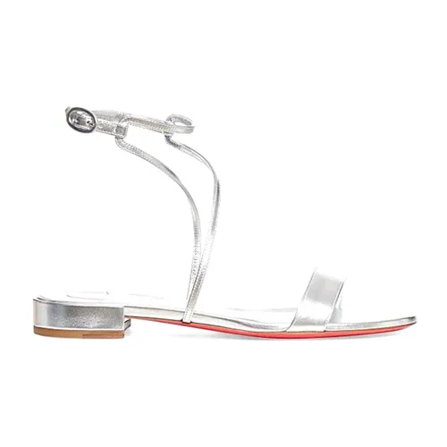 Shoes > Sandals > Flat Sandals - - Christian Louboutin - Modalova