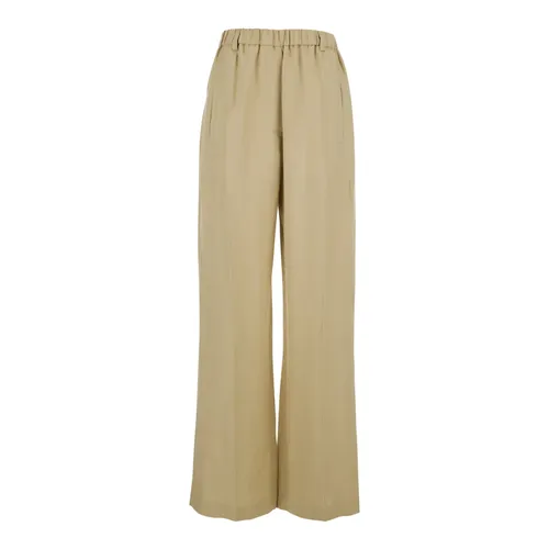 Trousers > Wide Trousers - - Tela - Modalova